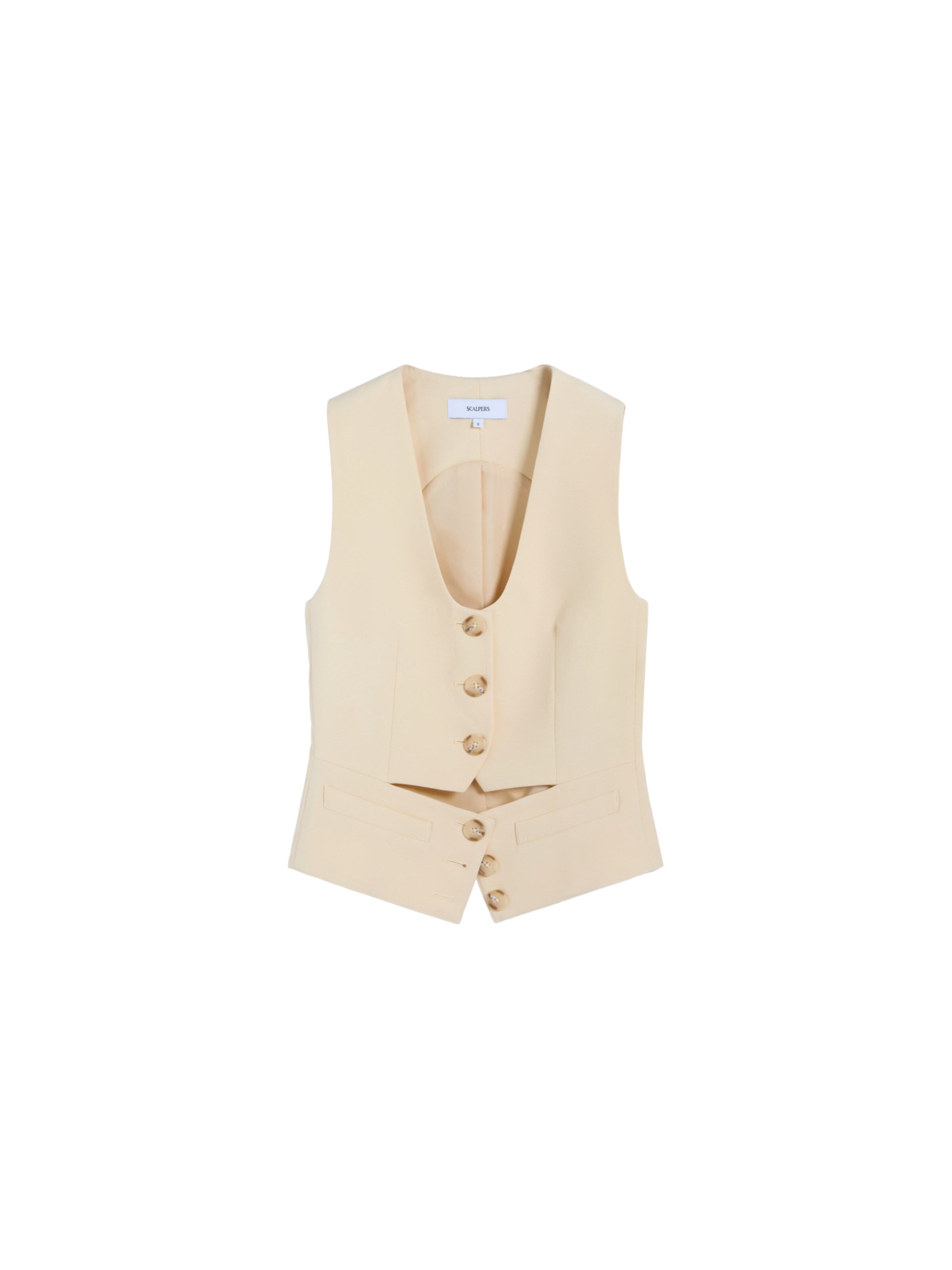 Scalpers Vest ' ' kollane, Tootevaade