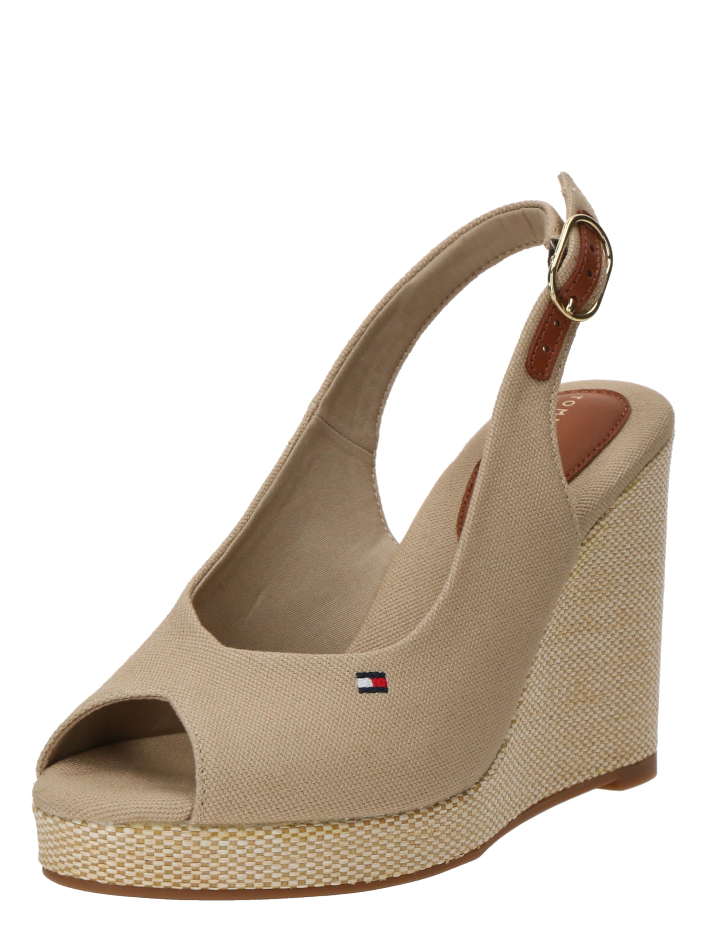 TOMMY HILFIGER Sandale in Beige: Vorderseite