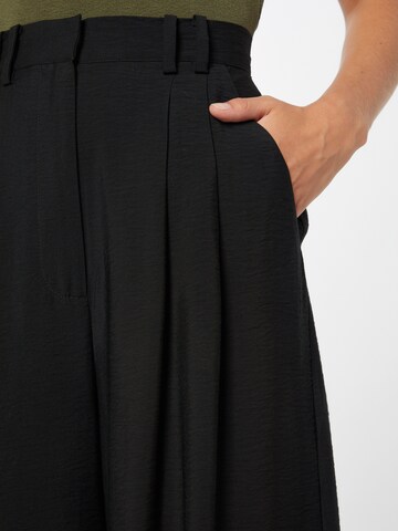 Wide leg Pantaloni con pieghe 'Finja' di Guido Maria Kretschmer Women in nero