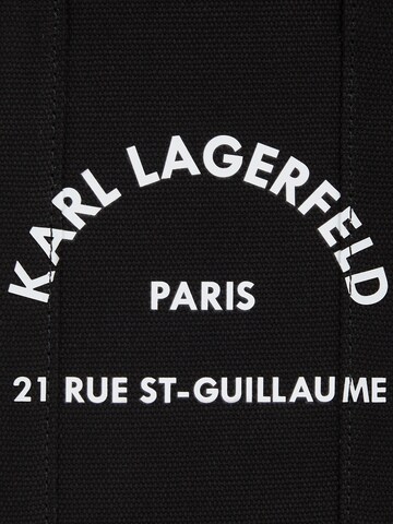Karl Lagerfeld - Bolso de mano 'Rue St-Guillaume Square' en negro