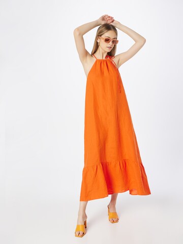 REPLAY Poletna obleka | oranžna barva