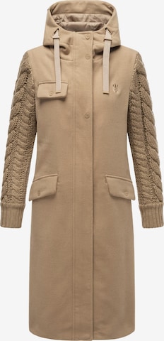 NAVAHOO - Abrigo de entretiempo 'Babe 14' en beige: frente
