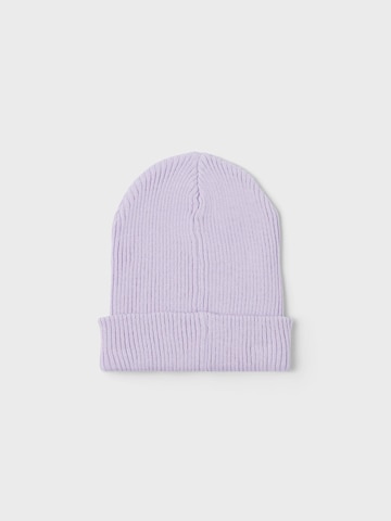 NAME IT Beanie 'MANOA' in Purple