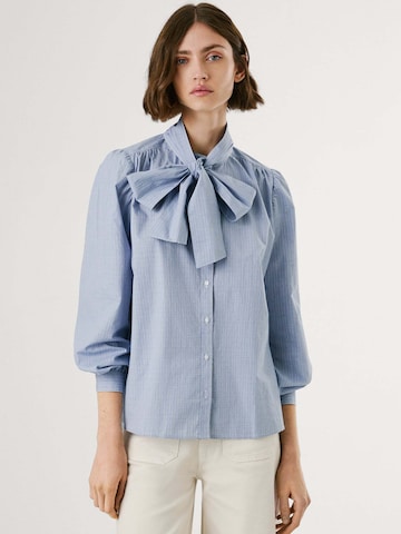 Pepe Jeans Blouse 'Loratycy' in Blauw: voorkant