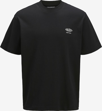 T-Shirt 'Concrete Globe' Jack & Jones Junior en noir : devant