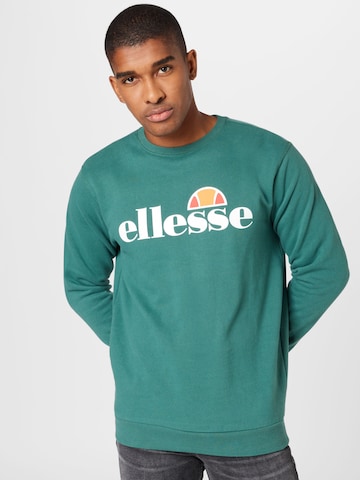 ELLESSE Regular fit Sweatshirt 'Succiso' i grön: framsida