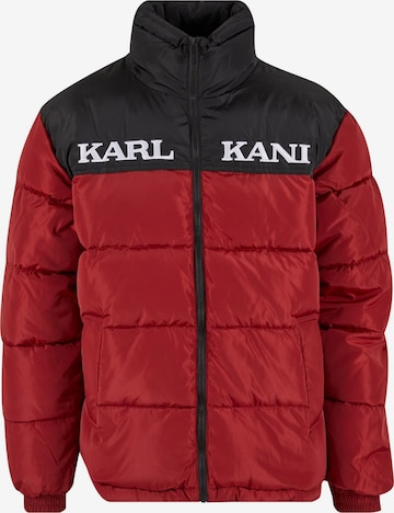 Karl Kani - Casaco de inverno 'Essential' em vermelho: frente