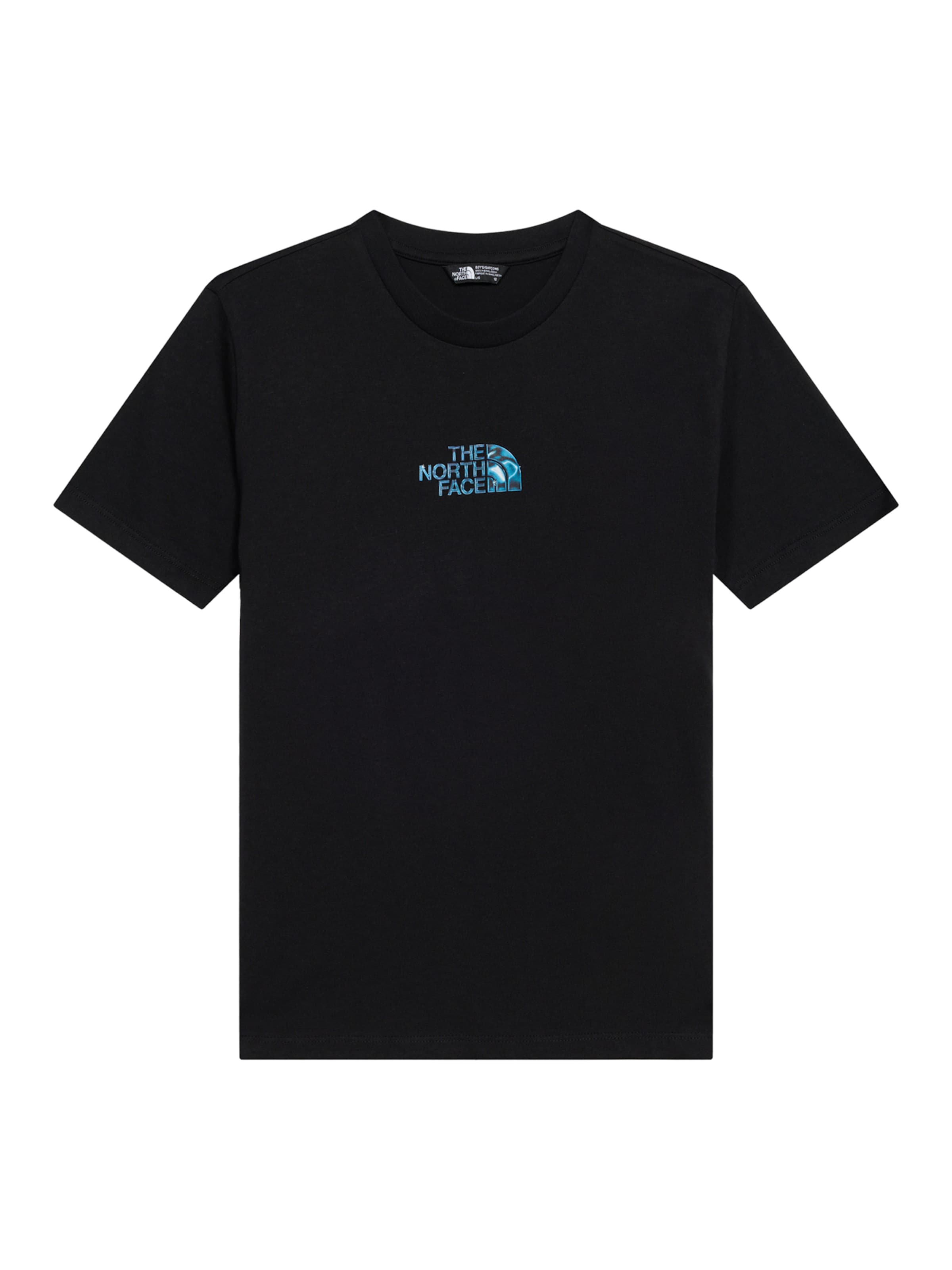THE NORTH FACETehnička sportska majica - crna boja: prednji dio