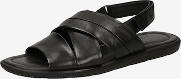 SIOUX Sandals 'Milito' in Black: front