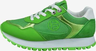 Sneaker bassa TT. BAGATT di colore verde / bianco, Visualizzazione prodotti