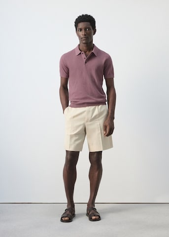 T-Shirt 'Andrew' MANGO MAN en violet