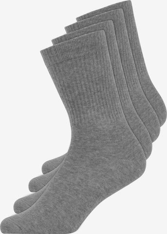 SNOCKS Socks in Grey: front