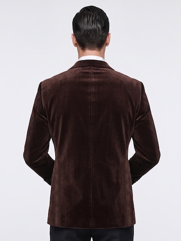 ALLTHEMEN Regular fit Suit Jacket 'Lichtung' in Brown