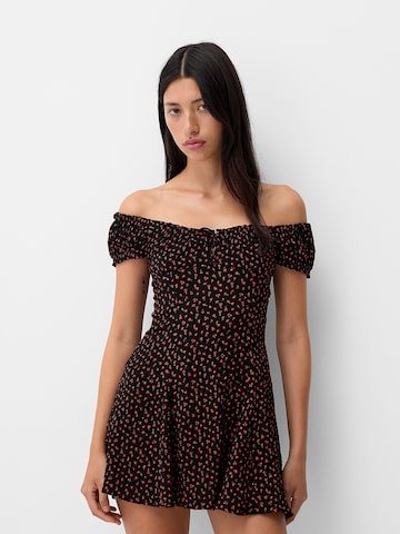 Bershka Summer dress in Black: front