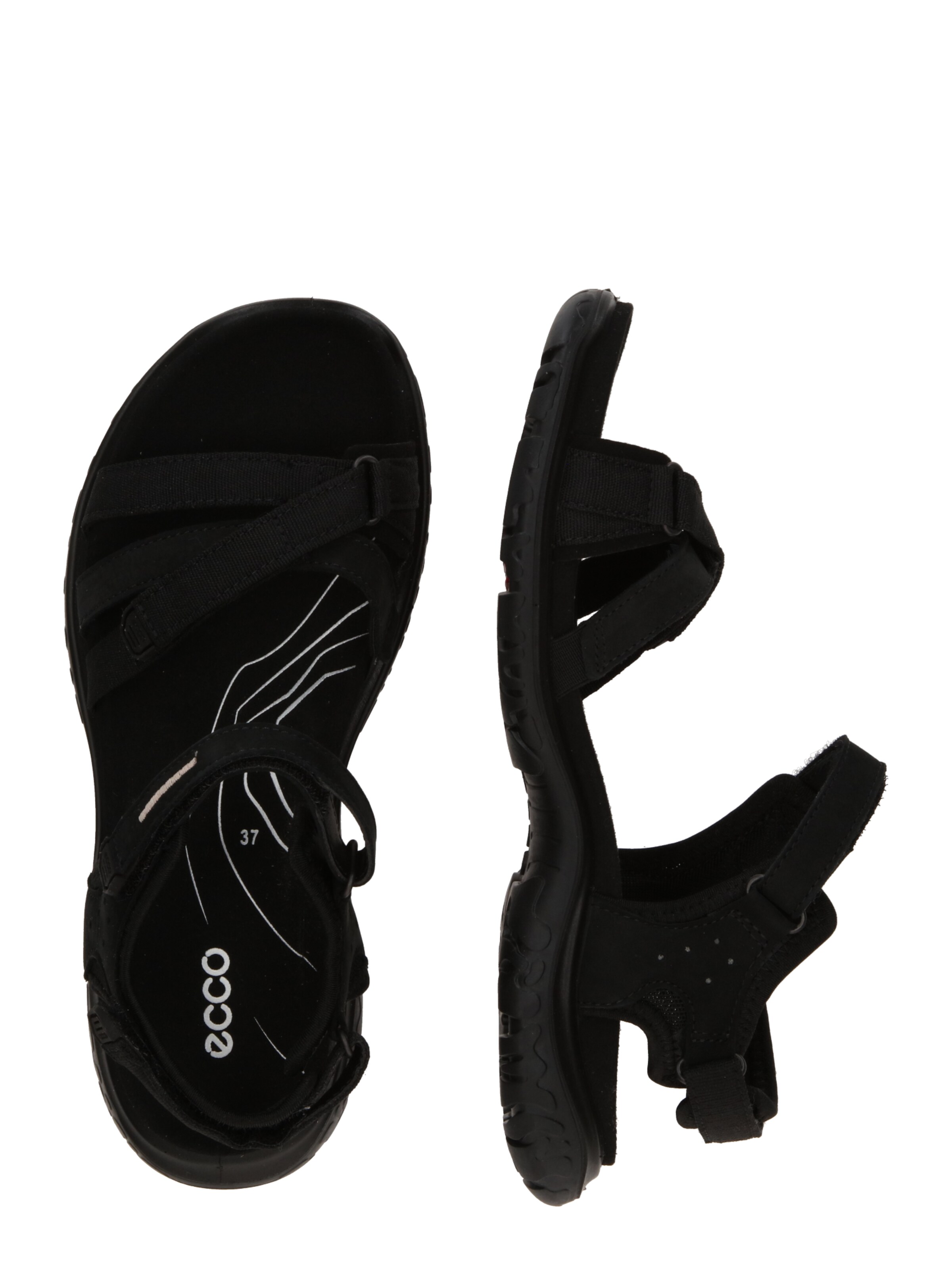 ECCO Patikointisandaali 'Offroad Roam' värissä musta