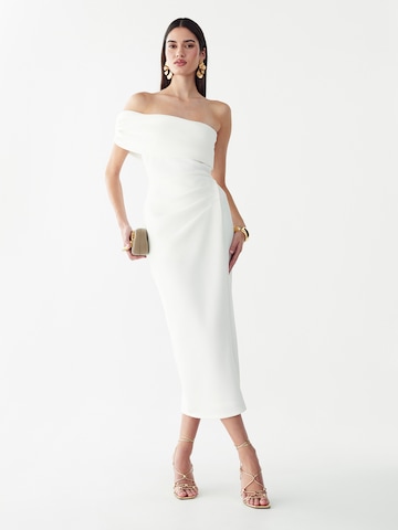 BWLDR Cocktailjurk 'LILA' in Wit