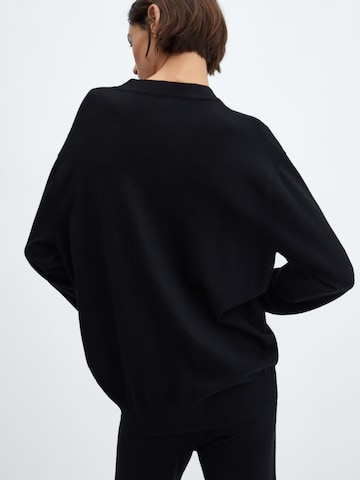 MANGO Sweater 'VIEIRA' in Black