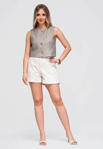 Regular Pantalon Ombre en beige