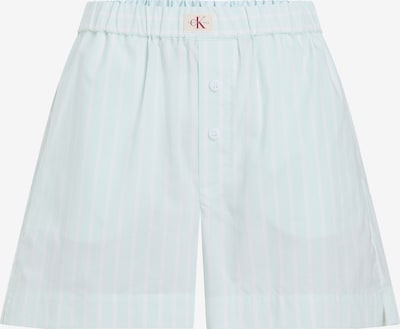 Calvin Klein Jeans Housut värissä pastellinsininen / valkoinen, Tuotenäkymä
