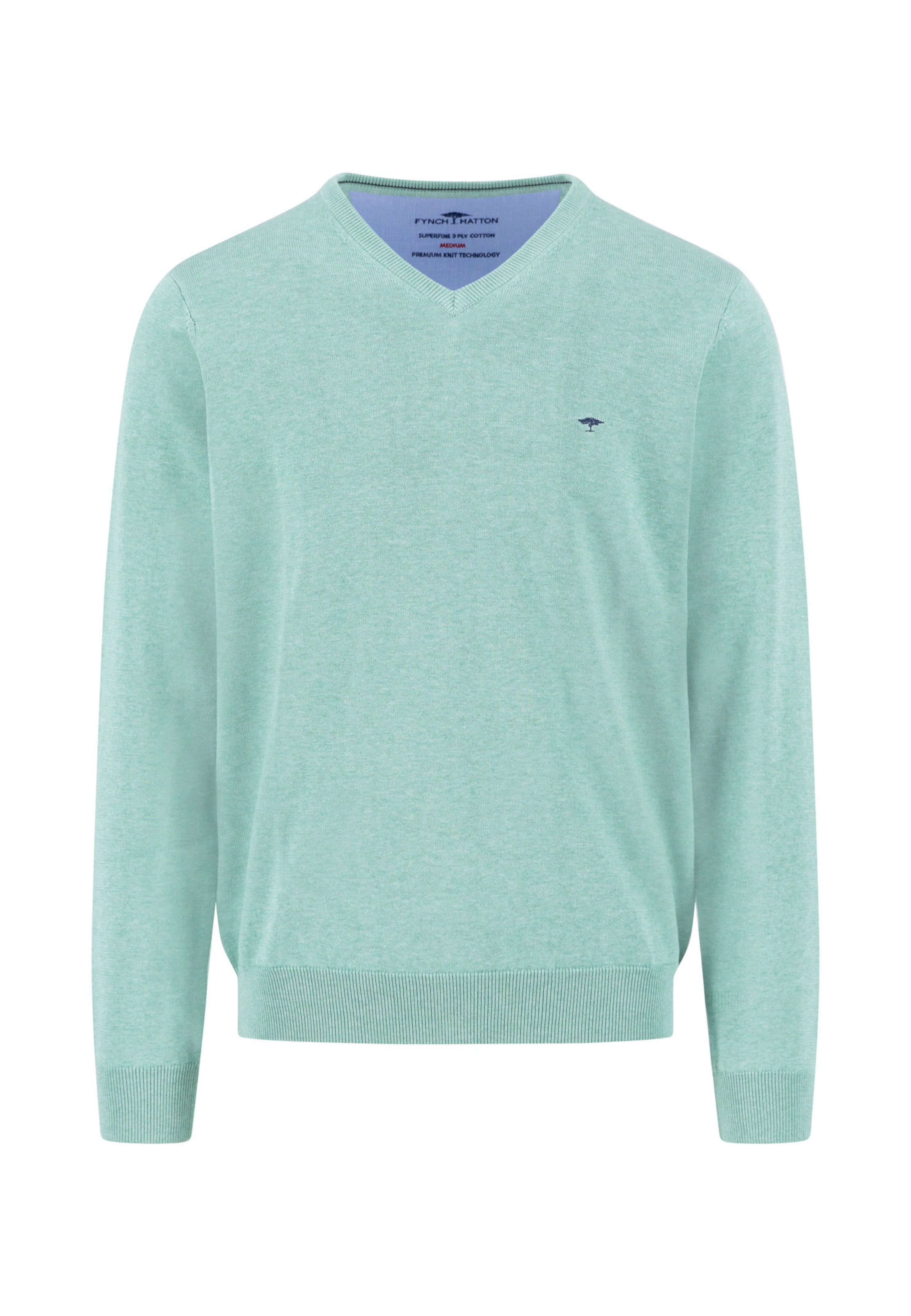 FYNCH-HATTON Sweater in Green: front