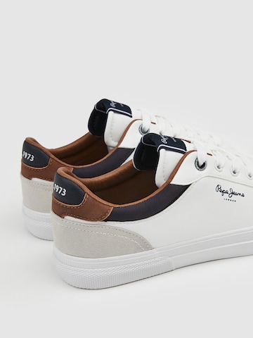 Pepe Jeans Sneakers laag 'Kenton' in Wit