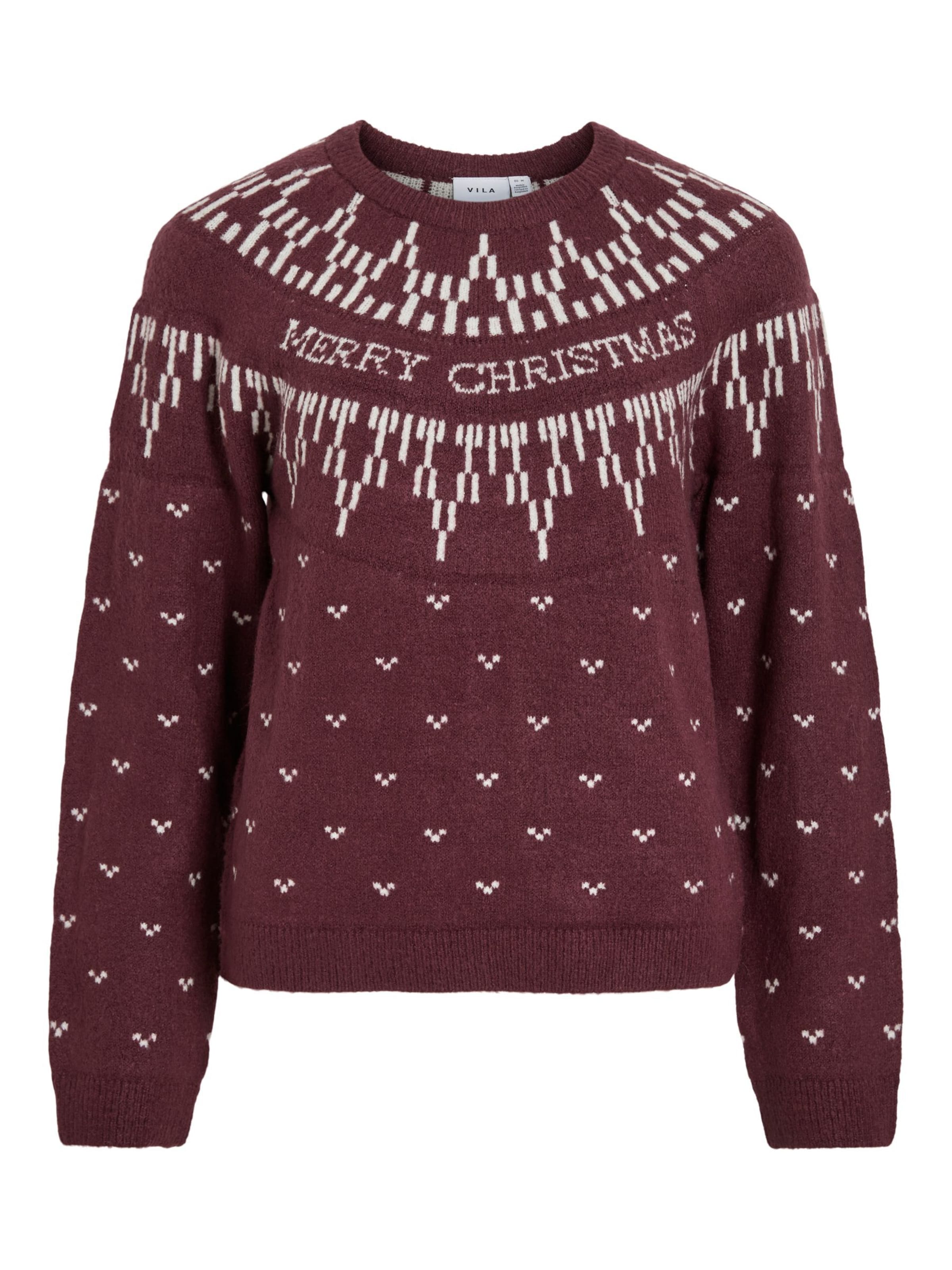 VILA Pullover 'VIKERTY' i rød: forside