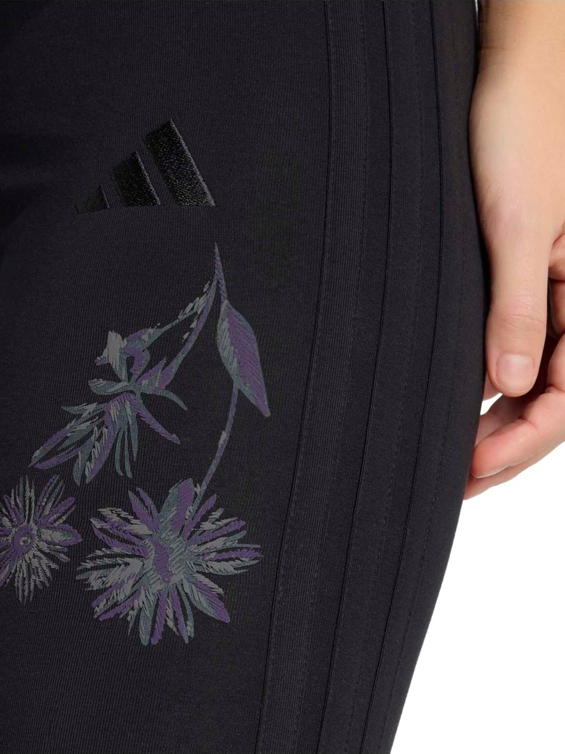 ADIDAS SPORTSWEAR Skinny Fit Спортен панталон в черно