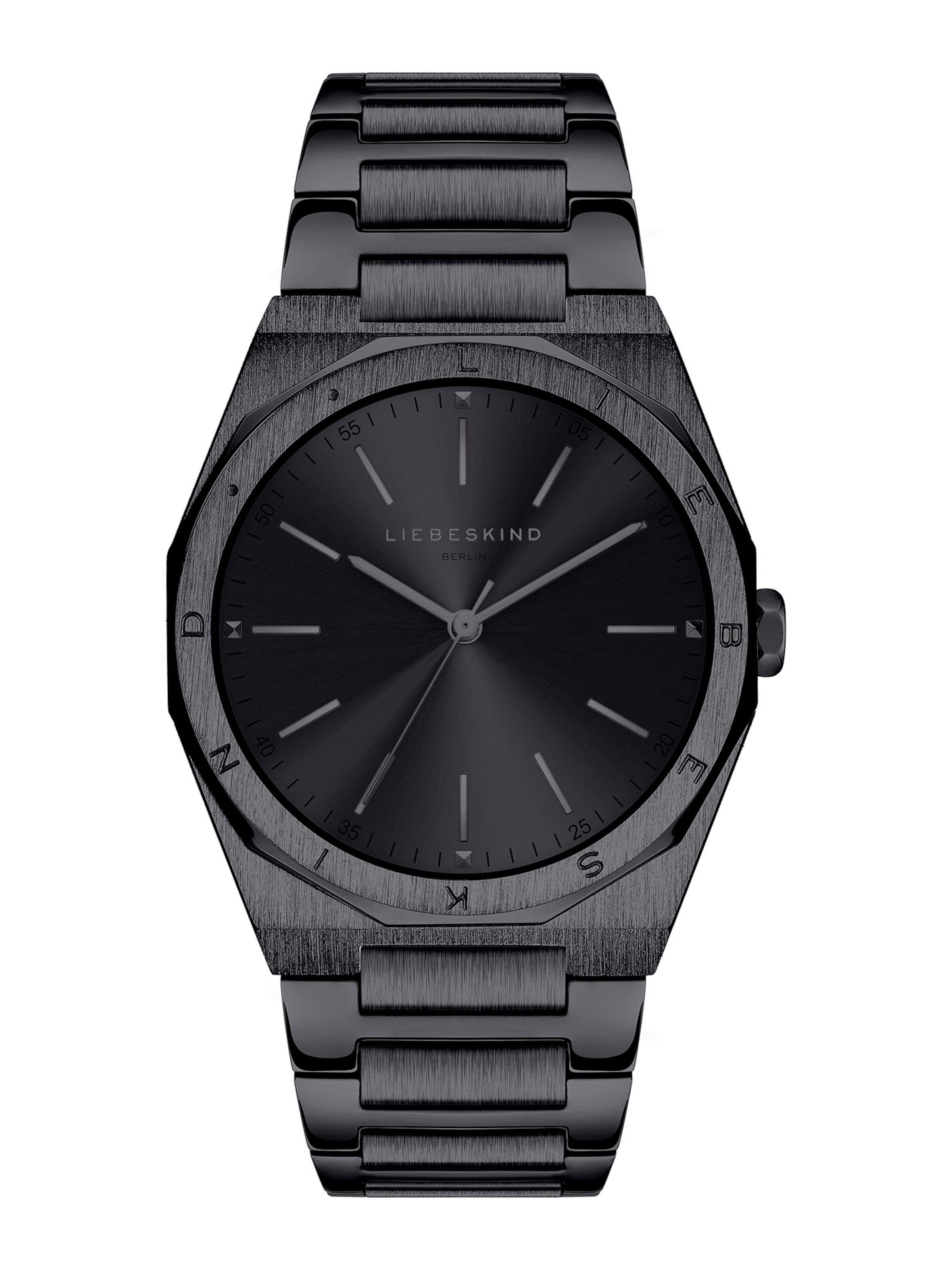 Montre à affichage analogique Liebeskind Berlin en noir : devant