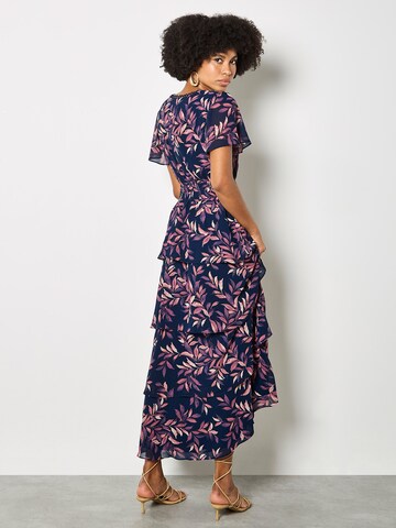 Apricot Jurk ' ' in Blauw