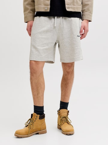 JACK & JONES Regular Broek 'JPSTKARL NORREBRO' in Wit: voorkant