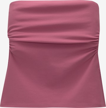 Pull&Bear Top | roza barva: sprednja stran