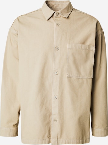 JACK & JONES Comfort Fit Paita 'JCOHELVETICA' värissä beige: etupuoli