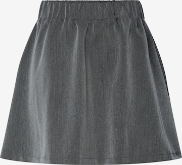 PIECES Nederdel 'PCKamil' i grå: forside