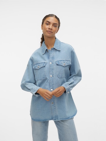 VERO MODA Blouse 'Naya' in Blue: front