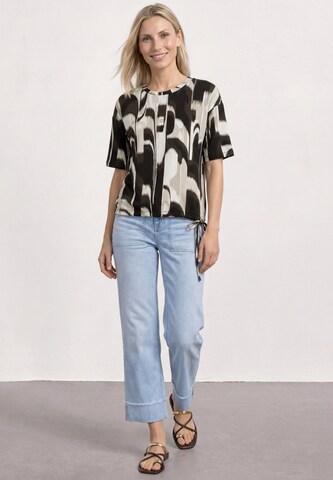 STREET ONE Shirt in Braun: Vorderseite