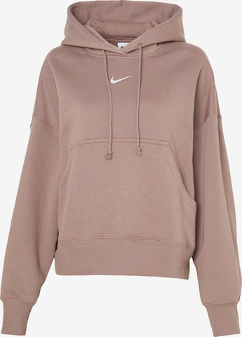 Nike Sportswear Sweatshirt 'Phoenix Fleece' i brun: forside