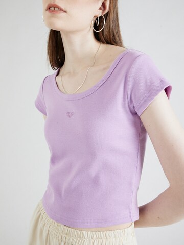 ROXY Shirt 'TIME FOR' in Purple