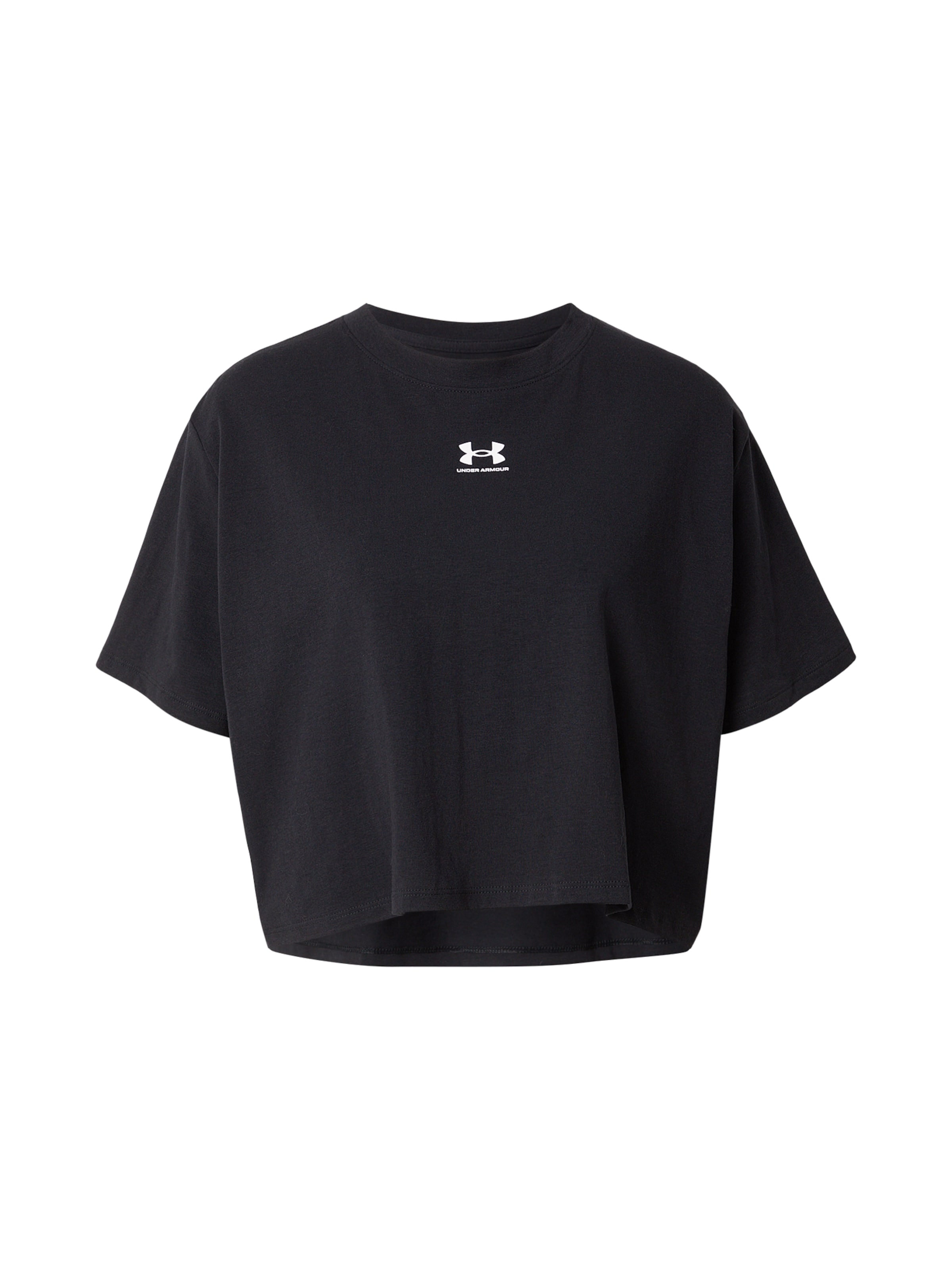 UNDER ARMOUR Performance Shirt 'Rival' in Black: front