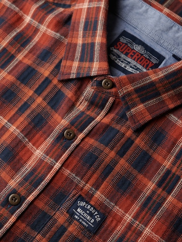 Superdry Comfort fit Overhemd in Oranje