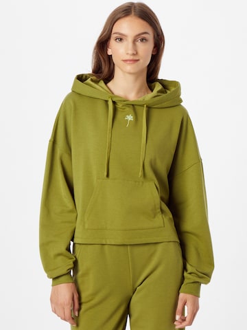 ABOUT YOU Limited Sweatshirt 'Tara' in Green