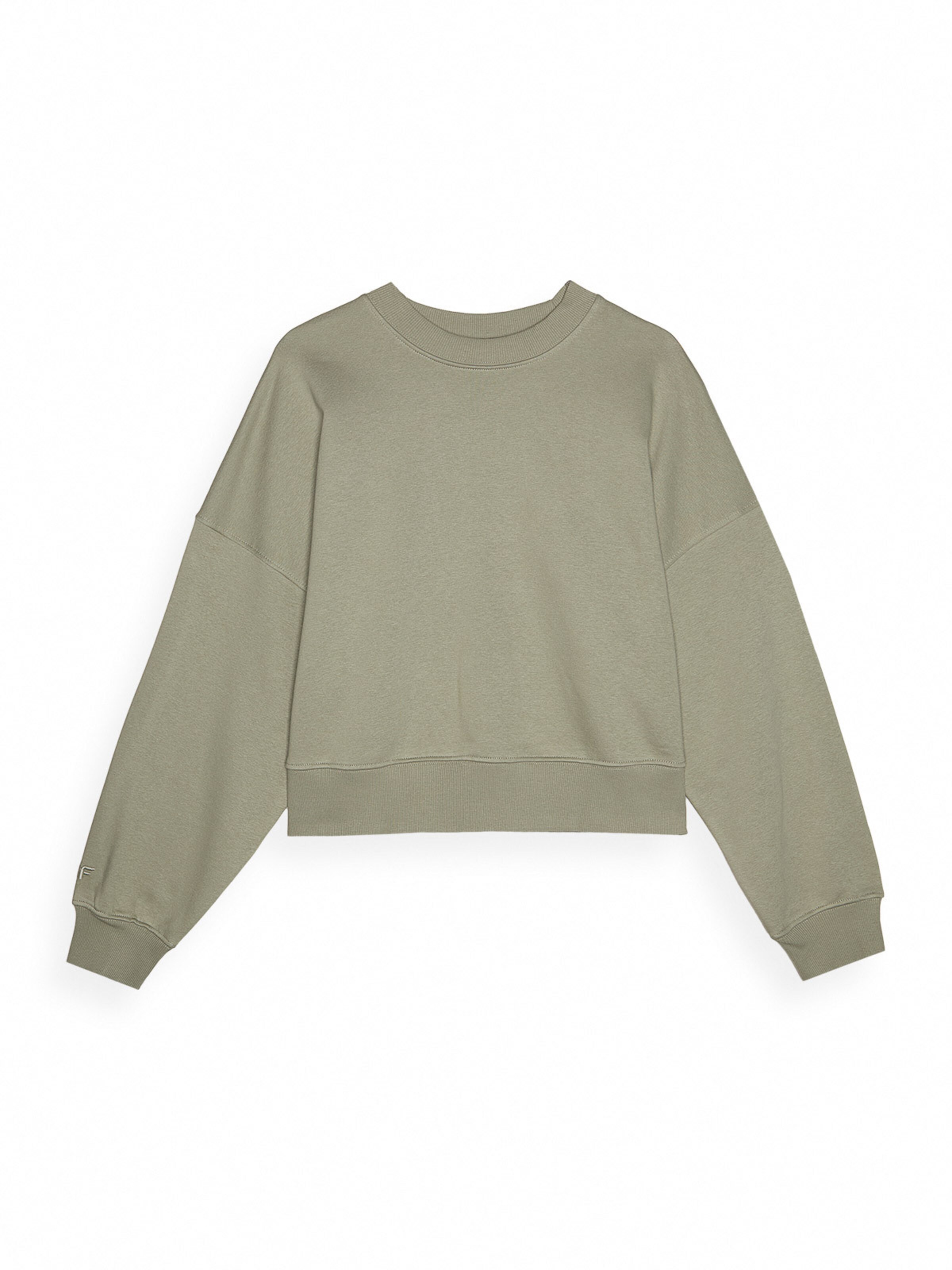 4F Αθλητική μπλούζα φούτερ σε πράσινο: μπροστά