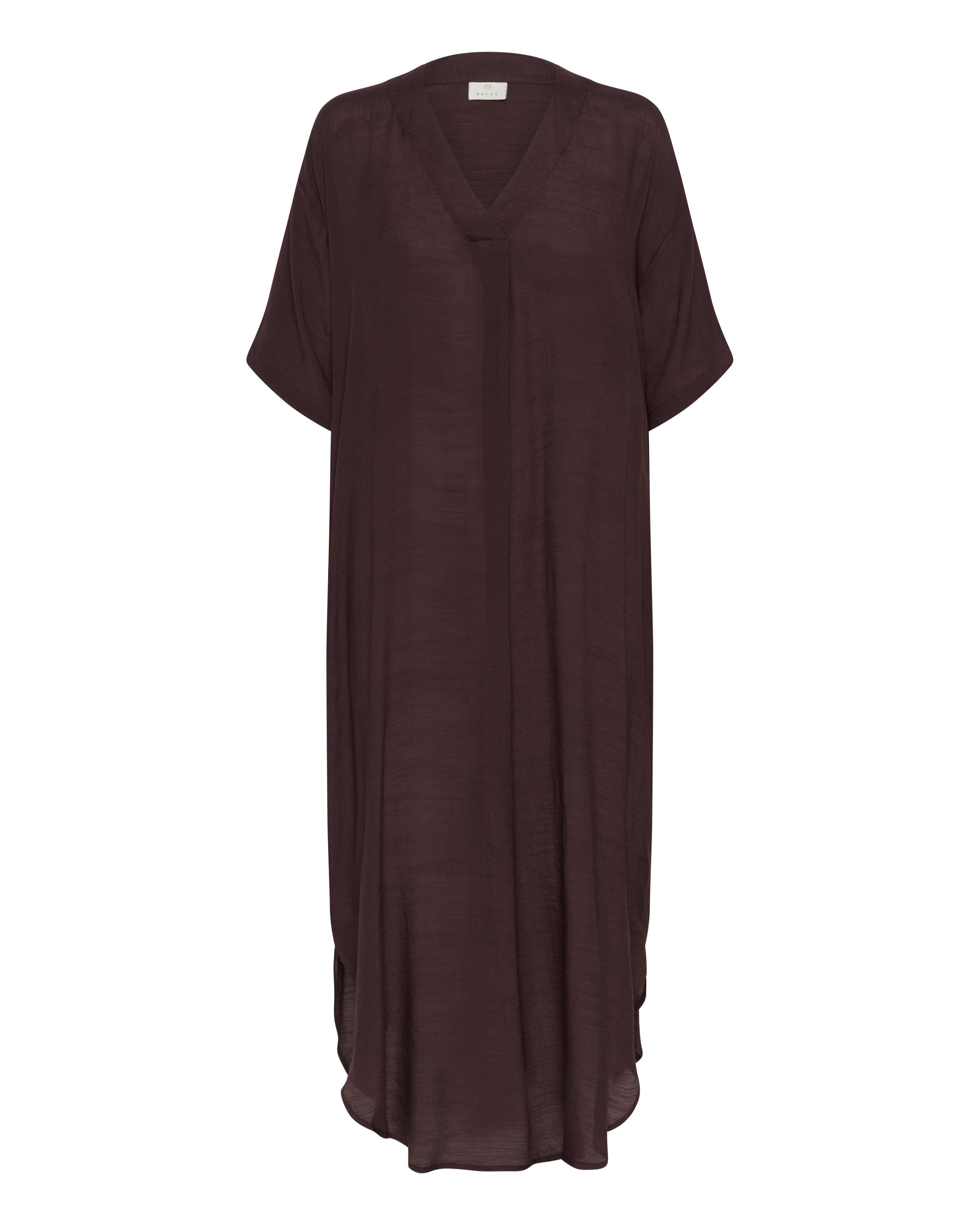 Kaffe Obleka | rjava barva: sprednja stran
