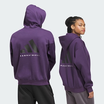 ADIDAS PERFORMANCE Sportsweatshirt in Lila: voorkant