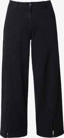 Ulla Popken Jeans in Black: front
