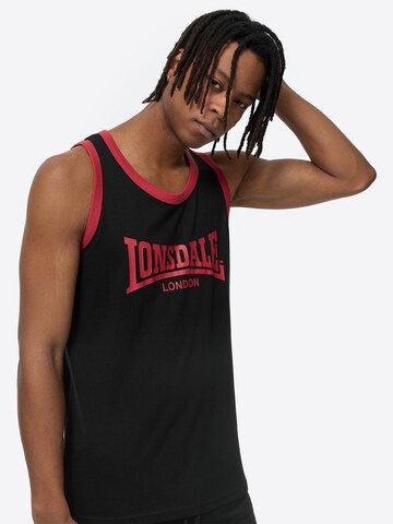 melns LONSDALE T-Krekls 'KNOCKAN'