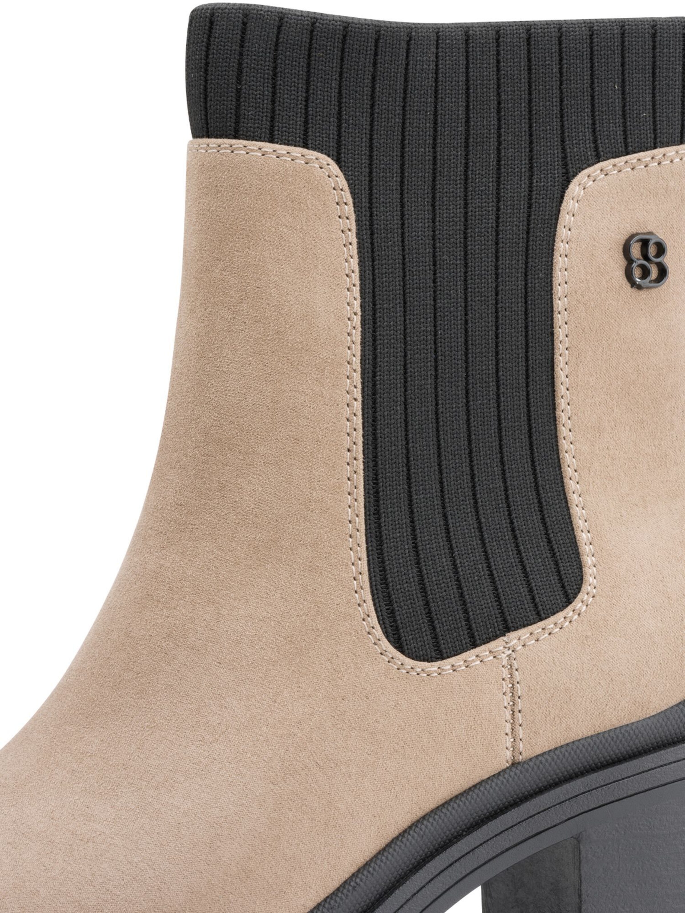 s.Oliver Enkellaarsjes in Beige