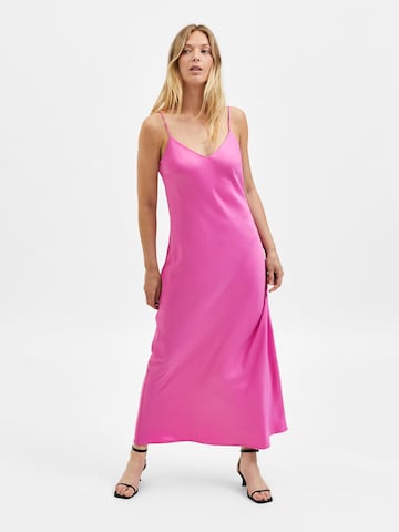 SELECTED FEMME Dress 'Lena' in Pink: front