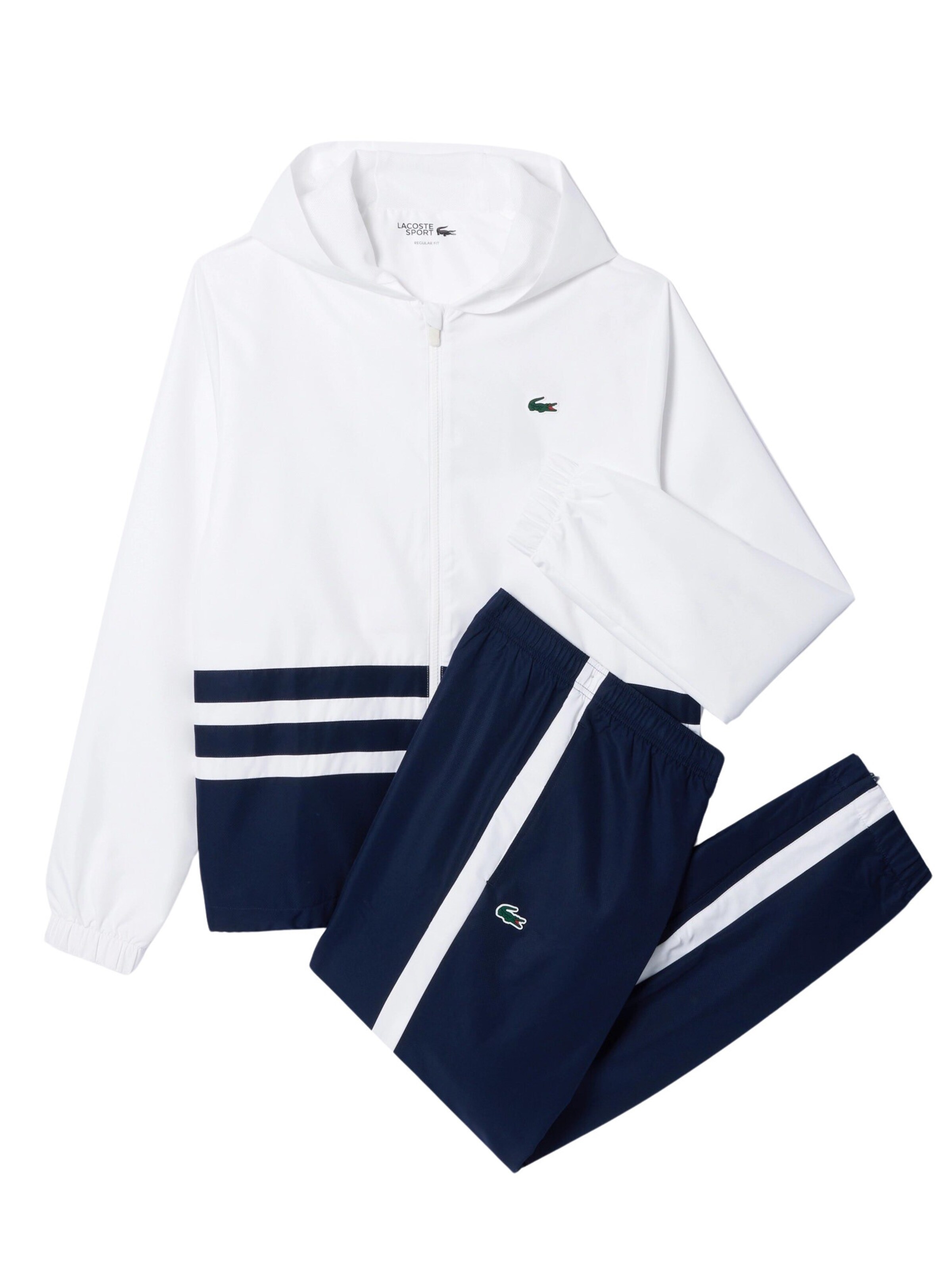 LACOSTE Костюм для бега в Синий: спереди