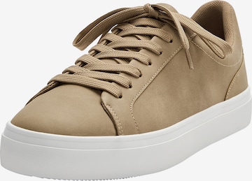 Pull&Bear Sneaker low i brun: forside