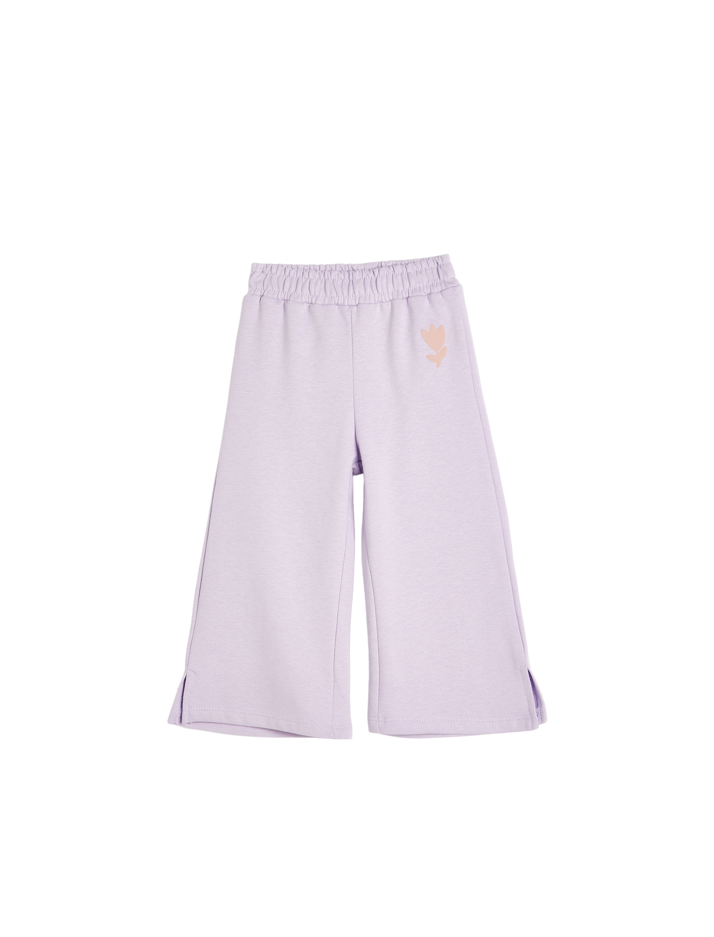 Koton Wide leg Trousers in Purple: front